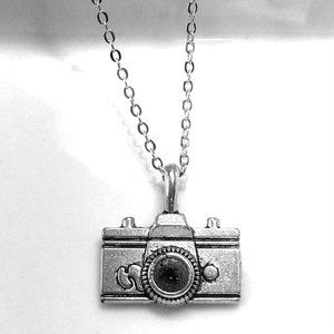 Miniature Camera Charm Necklace